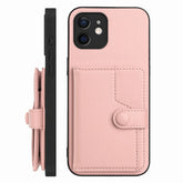 Button Card Bag RFID Anti-theft Phone Case